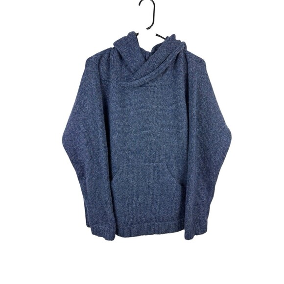 Alpaca Collections Briana Pullover Hoodie Blue Size L/XL - Picture 2 of 9